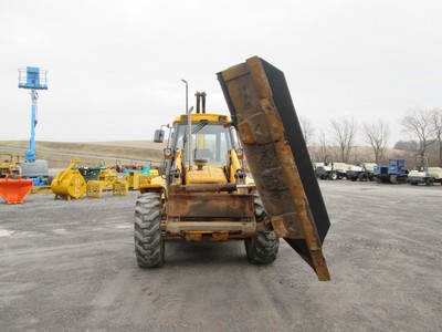 JCB 215S Farm Tractor Loader Backhoe
