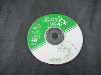 Emerald Dragon (PC Engine Super CD, 1994) *Disc Only - Tested*