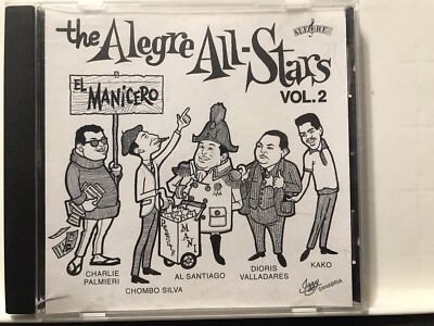 FANIA Mega RARE CD Alegre All Stars Vol II  El Manicero Kako Dioris Valladares