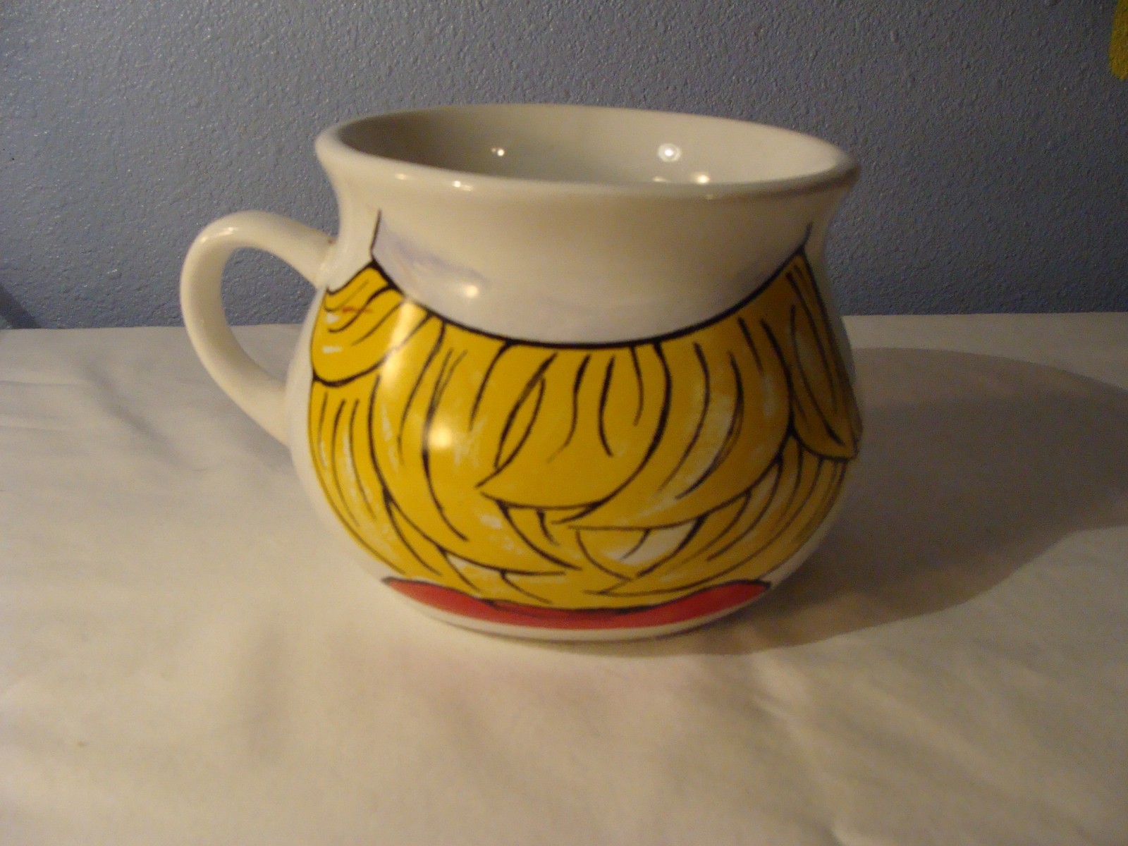 Campbells Soup Mug Bowl Vintage 1998 Oversize HH Collectibles double sided face