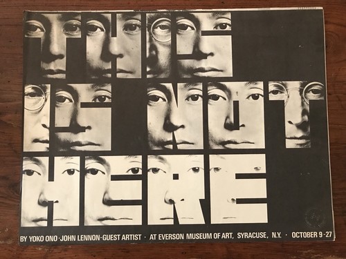 JOHN LENNON & YOKO ONO - This Is Not Here - Embossed