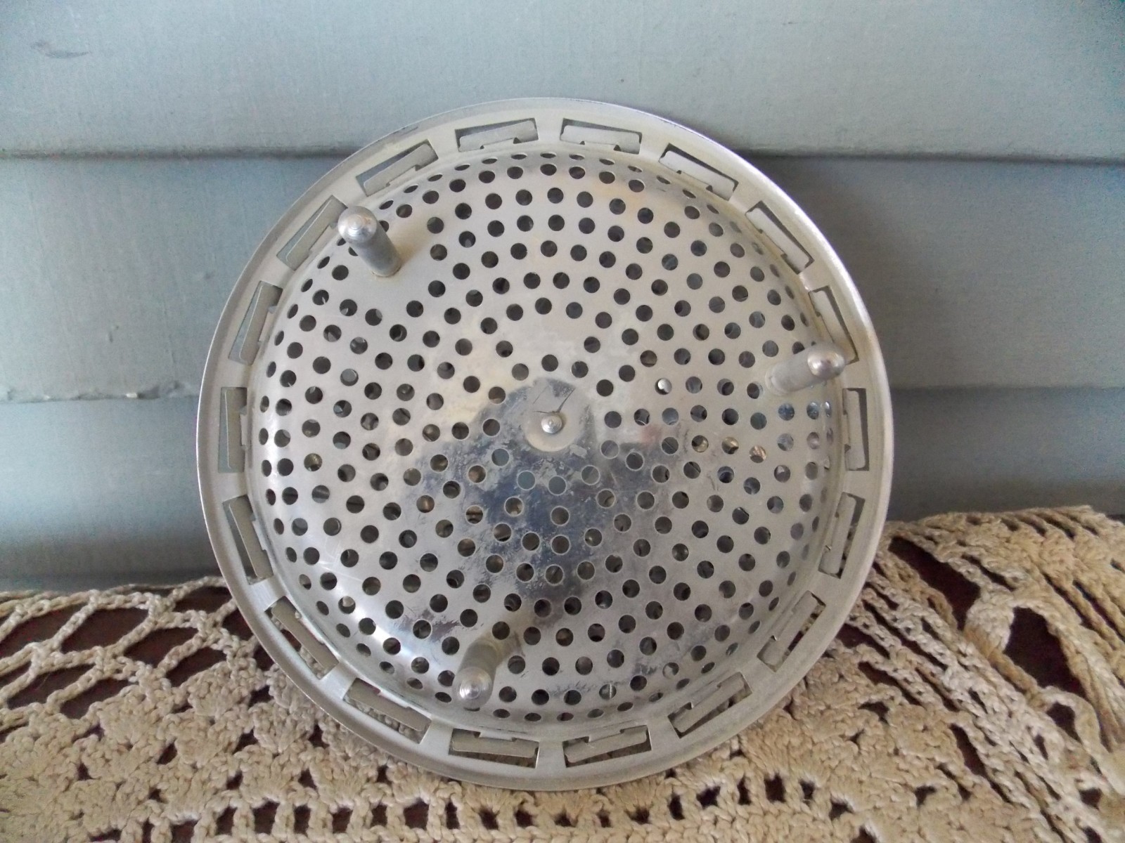 Vintage Vita Saver Food Steamer Stainless Steel Folding Colander Strainer