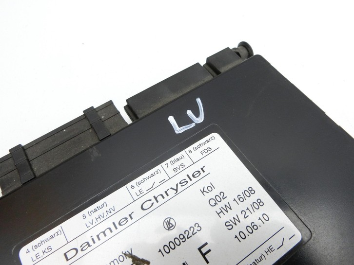 Mercedes C219 CLS 350 08-10 Steuergerät ECU SCS Memory Modul für Sitz Links Vorne Mercedes C219 CLS 350 08-10... Bild 5