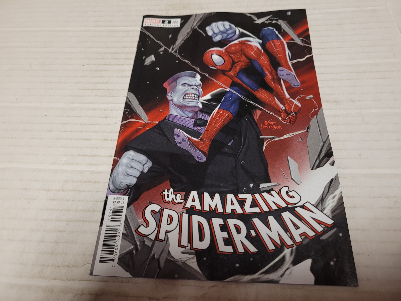 Amazing Spider-Man # 2 (LGY 896) (2022, Marvel) InHyuk Lee