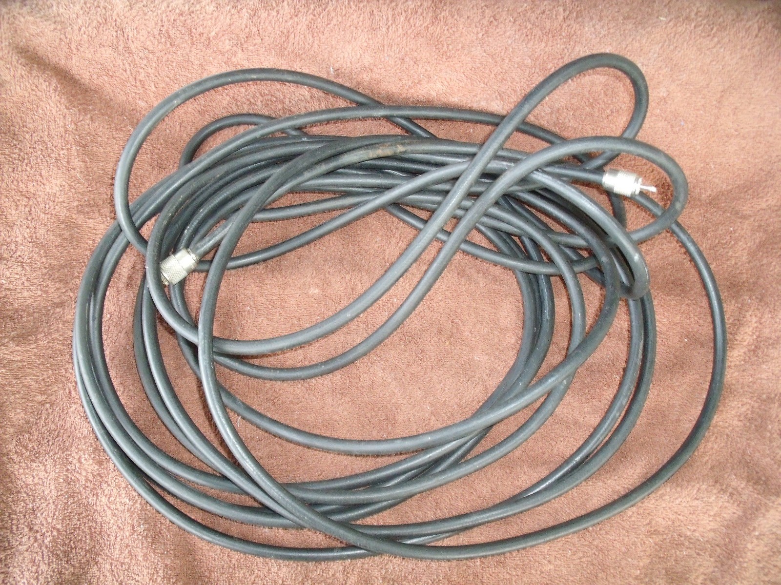 40 ft- Coax Cable ~ PL-259 Connectors ~ CB, HAM RADIO, ANTENNA, GPS