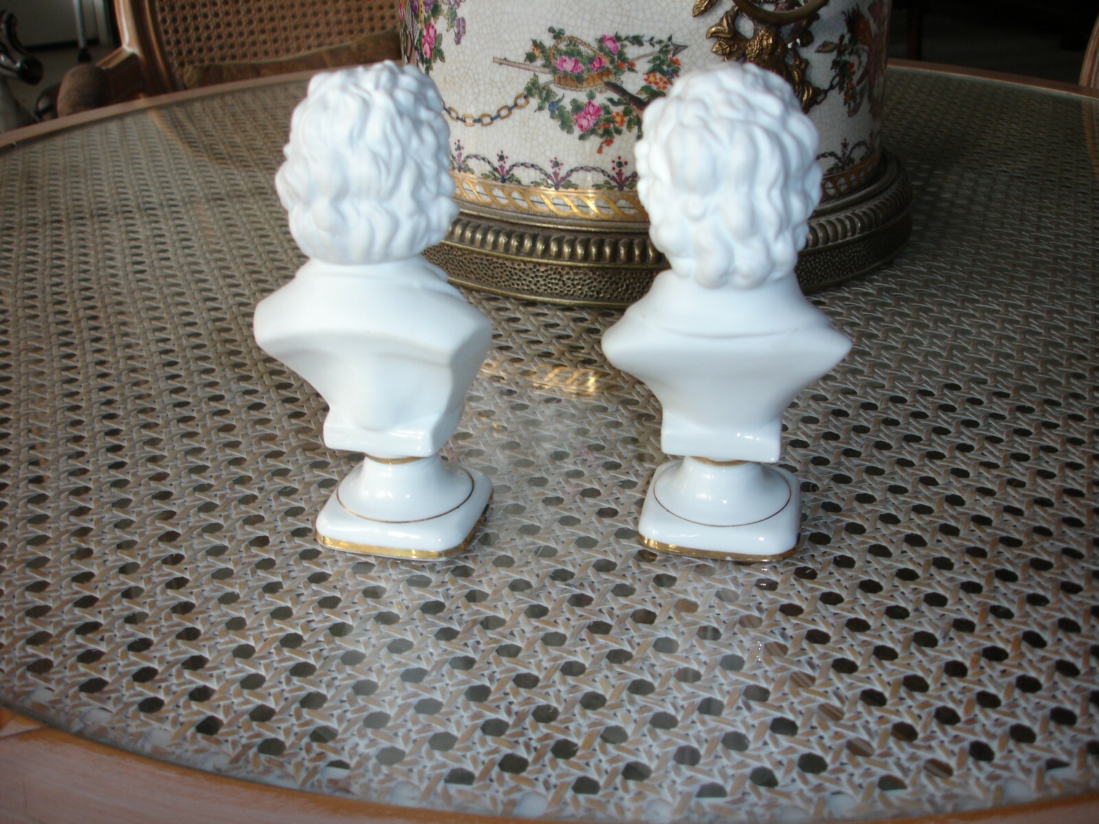 Porcelain Composer Busts Andrea by Sadek Beethoven and Mozart