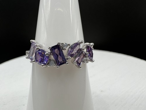 Ring Bomb Party Sz 8 Intricate Wonders RBP6139 Multi Color