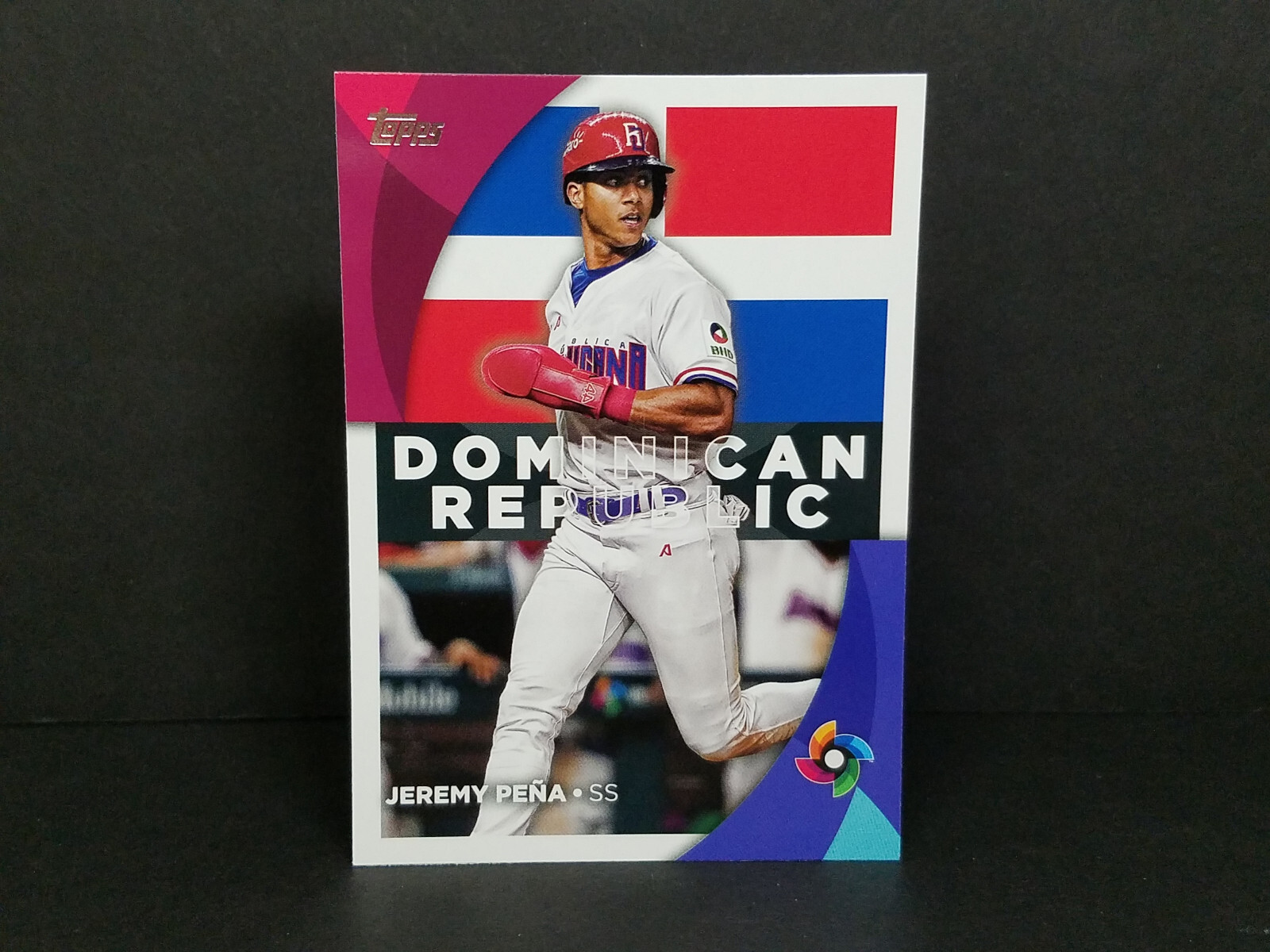 2023 Topps #WBC-55 Jeremy Pena, Dominican Rep. - World