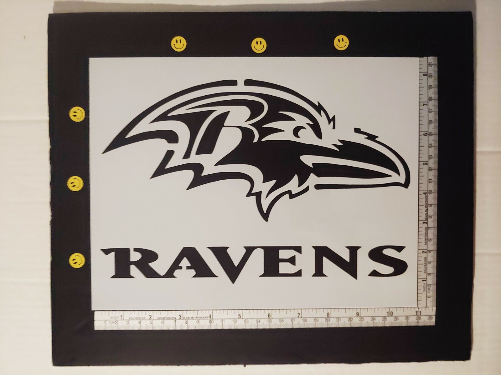 baltimore-ravens-11-x-8-5-custom-stencil-fast-free-shipping-ebay