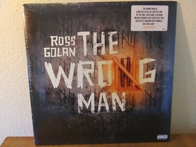 Ross Golan ''The Wrong Man'' NEW SEALED 2X Double LP COLORED ORANGE VINYL LP