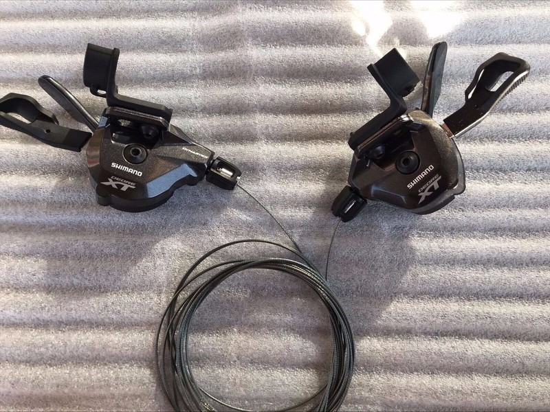 Shimano Deore XT SL-M8000-I apecⅡ シフター Shimano DEORE XT SL-M8000-I Shift I-spec II Left & Right 2/3x11S