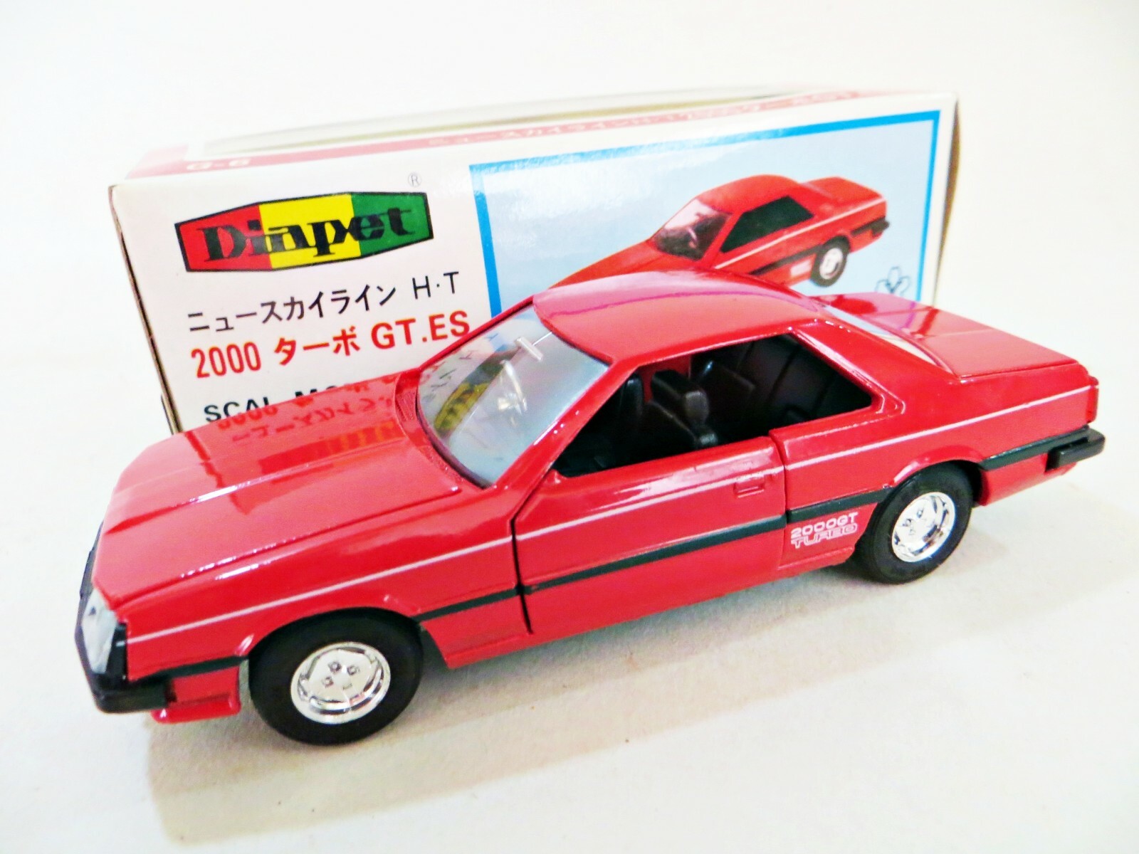 値下げ‼️Diapet G-6 ニュースカイラインHT2000ターボGT.ES ミニカーショップ ケンボックス ダイヤペット☆G-6☆日産ニュー