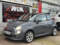 2014 Fiat 500 1.2 S 2dr CONVERTIBLE PETROL Manual