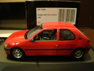 Minichamps Peugeot 306 1995 red ref. 430112502