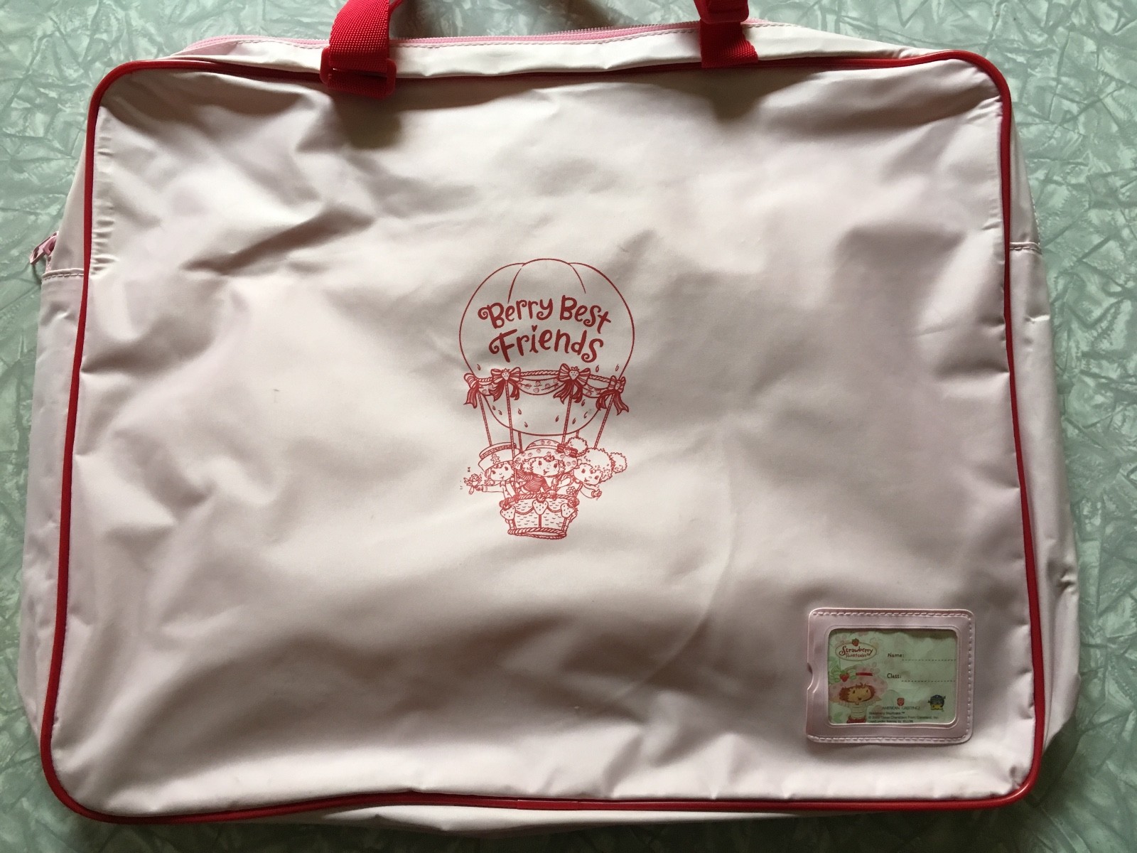 2005 Strawberry Shortcake laptop school bag American Greetings Berry Best Friend