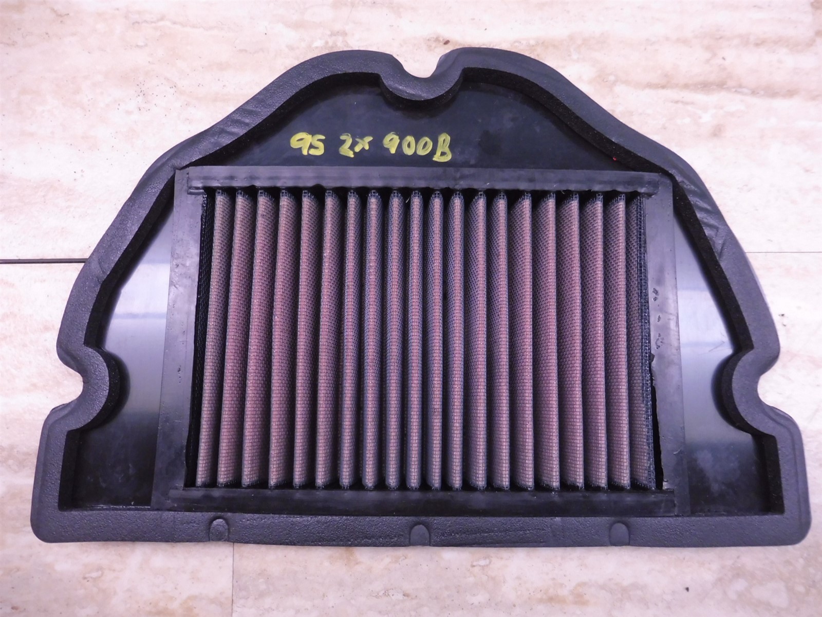 その他 kani 1994-97 Kawasaki ZX-900B Ninja K&N Performance Air Filter