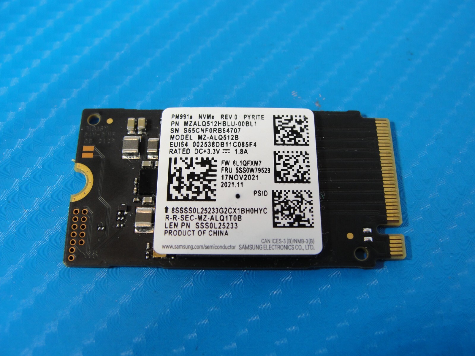 ②-W258- SAMSUNG NVMe 512GB SSD 2点 s-l1200.jpg