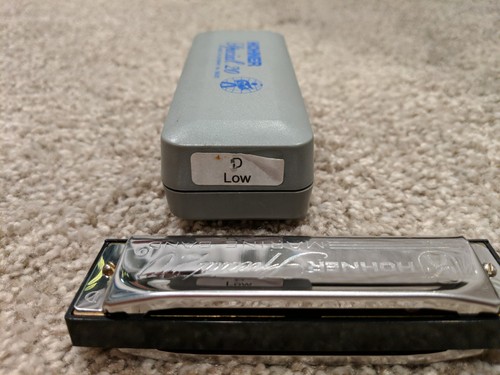 Vintage Hohner Special 20 Marine Band Harmonica Key D Made in Germany