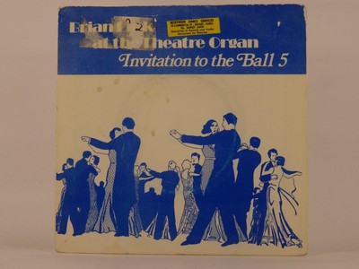 BRIAN LINK AT THE THEATRE ORGAN INVITATION TO THE BALL 5 (97) 4 Track 7'' Single