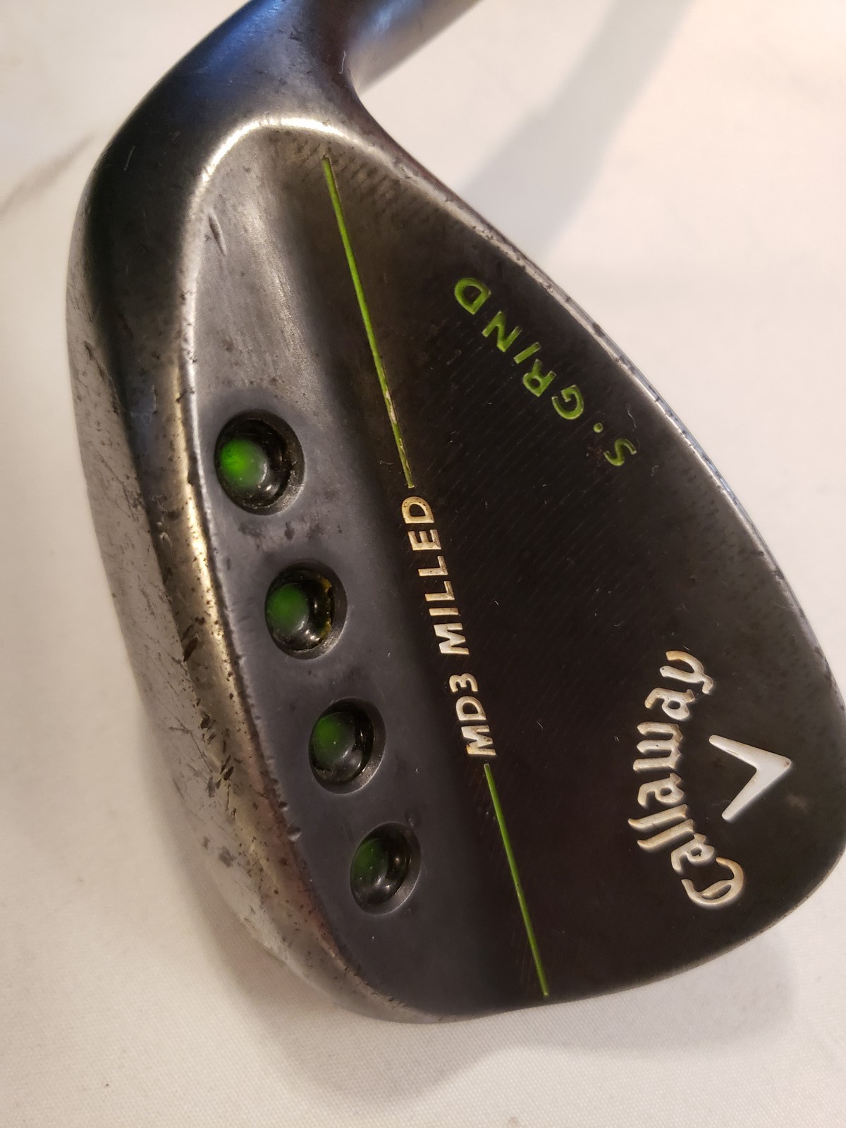 Used Callaway MD3 Gap Wedge 50* - 10*B - S Grind - S300 Stiff - Black Matte