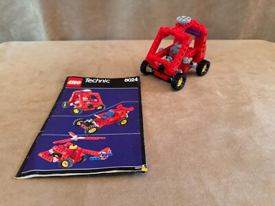 8024 LEGO Complete TECHNIC: Universal Set vintage set with manual vehicles