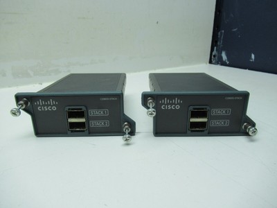 Lot of 2 Cisco C2960S-Stack V02 10G FlexStack Stacking Module