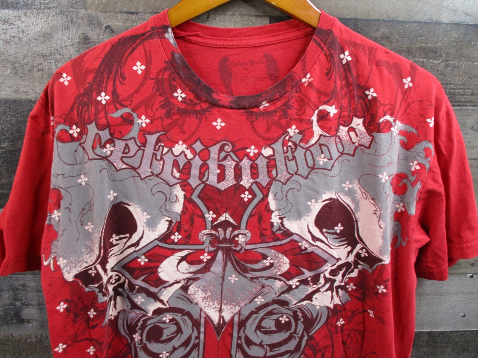 【送料込】GLAVIL スカル 十字架 DARK RED RUM 系 Y2K 送料込】GLAVIL スカル 十字架 DARK RED RUM 系 Y2K レディース