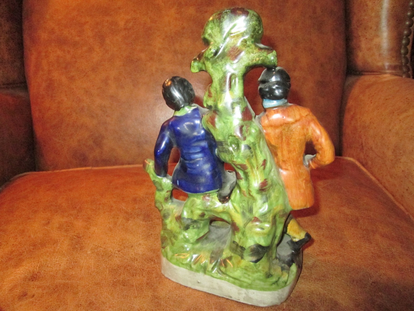 19th C Staffordshire  Spill Vase  