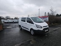 2018 ON 18 PLATE FORD TRANSIT CUSTOM 2.0 TDCI CREWVAN ULEZ FREE ZONE