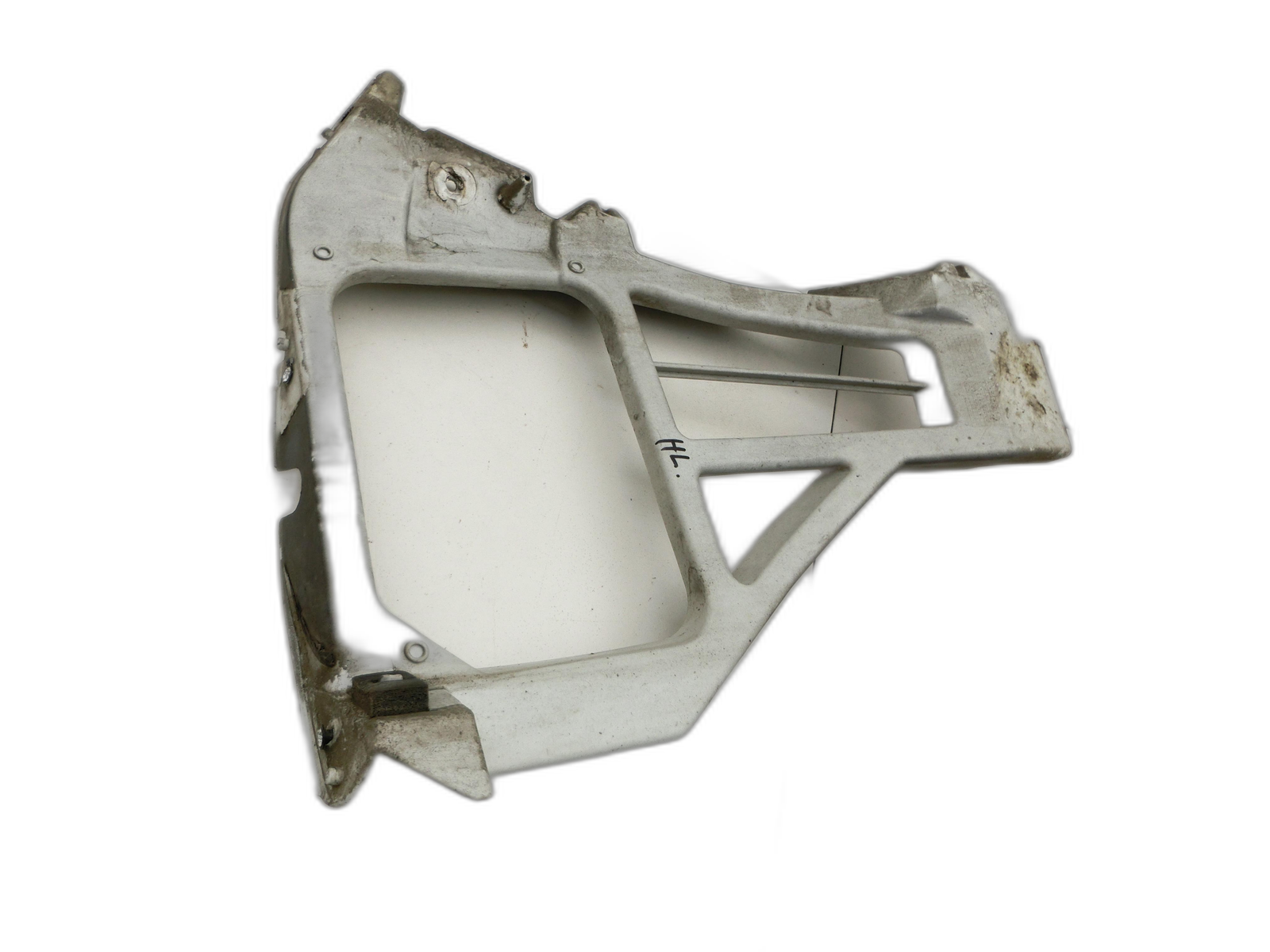 Ford Focus II DA 07-10 3T Halter Träger Aufnahme Führung für Stoßstange Links Hinten  - Bild 1