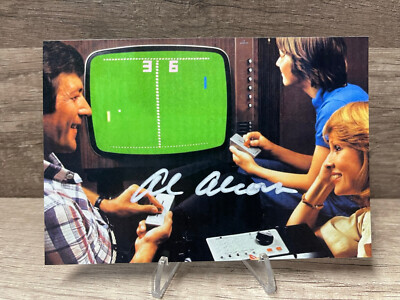 Al Alcorn Pong Inventor Atari Video Game Hand Signed 4x6 Photo TC46-1812