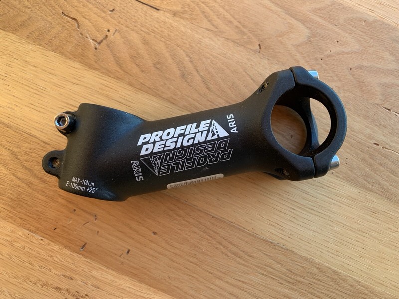 Bike Stem 100 Mm, +/-25 Degree, Black, 31.8