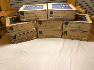 DENBY - LUXOR  5pc place setting, 8 sets NEW