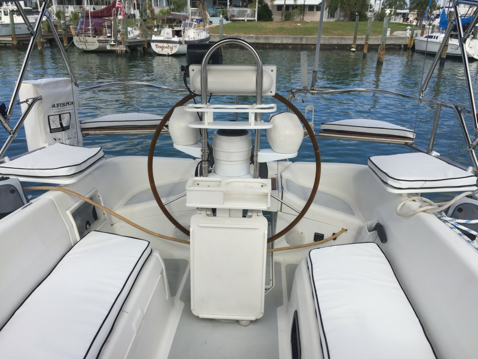 1994 Hunter 335 and SuncoastSailingCharters pay for her with bareboat charters