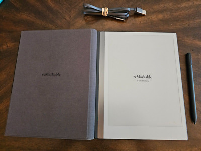 reMarkable 2 Paper Tablet Notebook 10.3'' with Marker Plus & Premium Book Folio