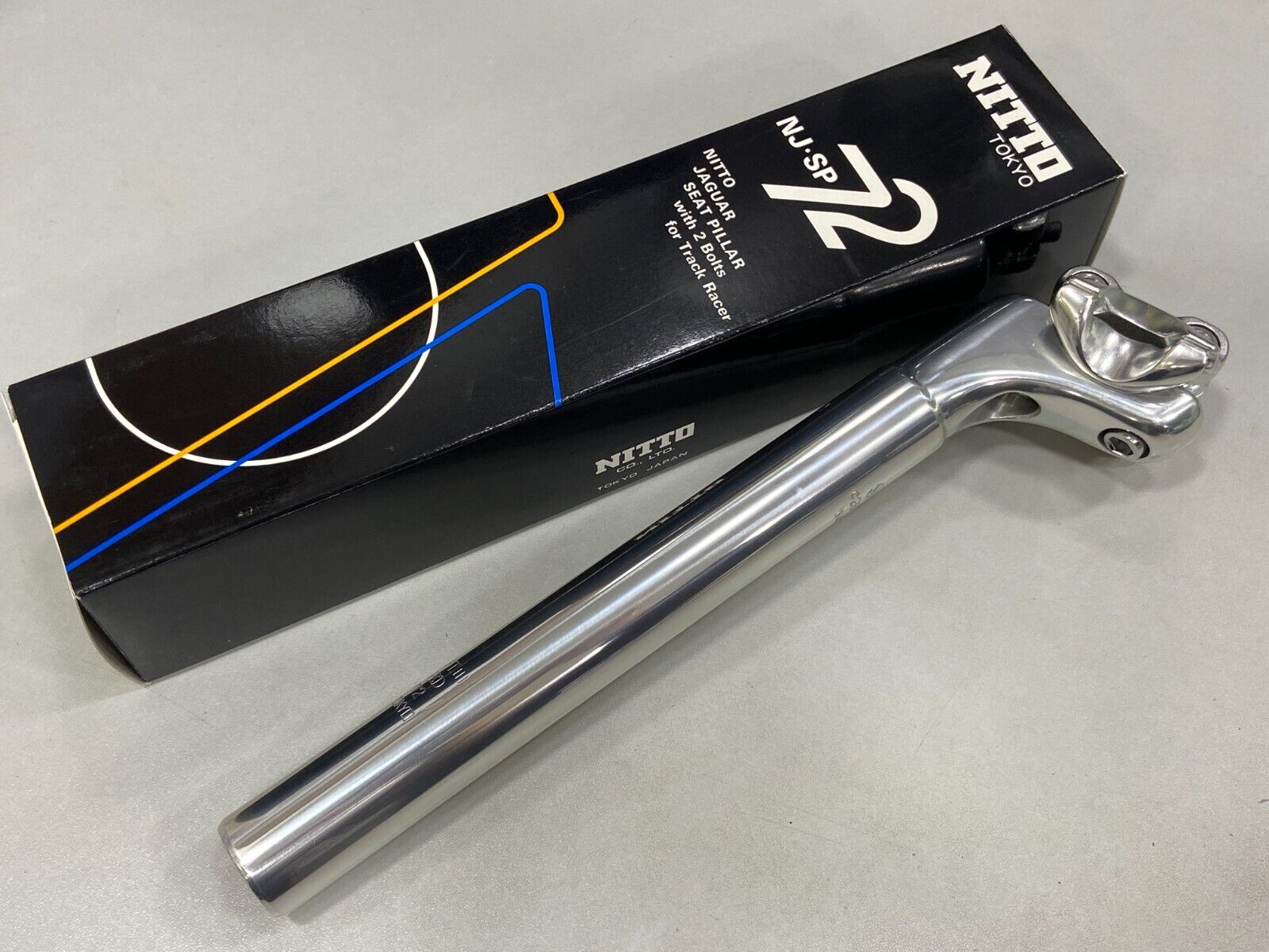 Nitto NJ-SP72-W44 (NJS) Aluminium Seatpost (Silver) 26.8 Nitto NJ-SP72-W44 (NJS) Aluminium Seatpost (Silver) 26.8
