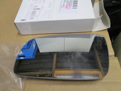 NEW GENUINE VW SHARAN SEAT ALHAMBRA LEFT PASSENGERS DOOR MIRROR GLASS 7M2857521A