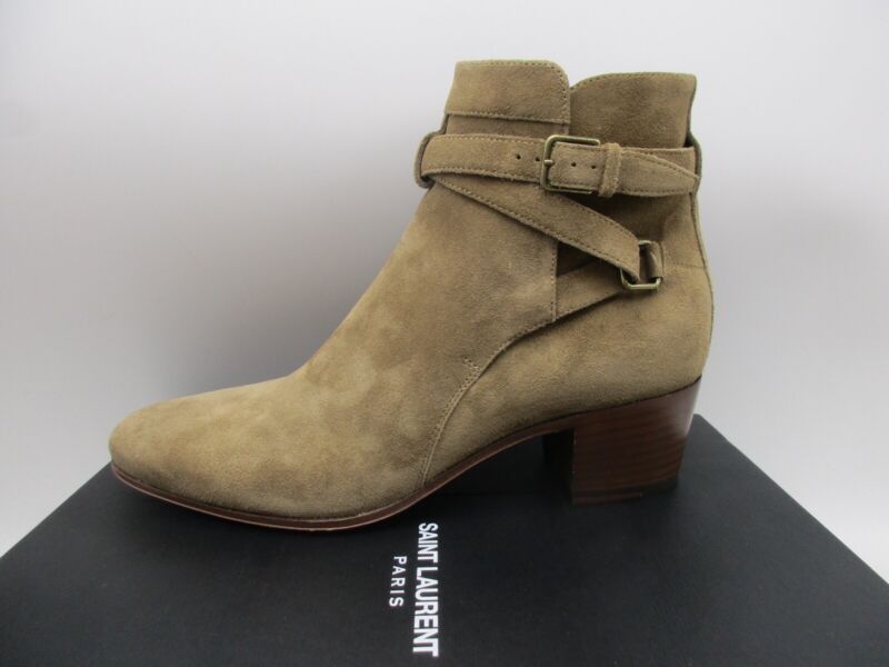 Yves Saint Laurent Blake 40 Jodhpur Buckle Ankle Boots Yves Saint Laurent Blake 40 Jodhpur Buckle Ankle Boots