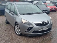 2013 Vauxhall Zafira tourer Exclusiv 1.8 Petrol Manual 7 Seater