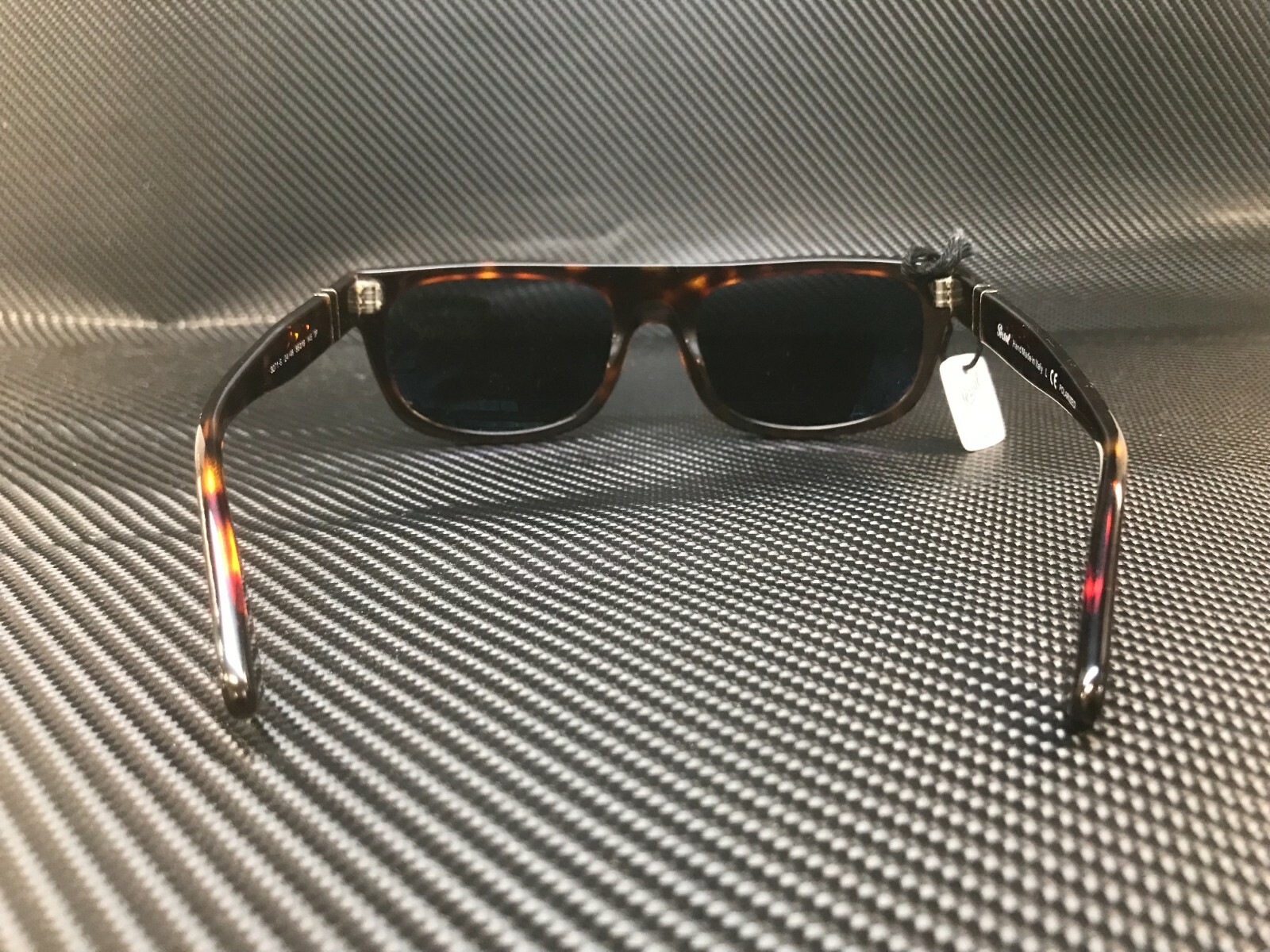 Pre-owned Persol Po3271s 24 48 Havana Rectangle Square Men's 55 Mm Polarized Sunglasses