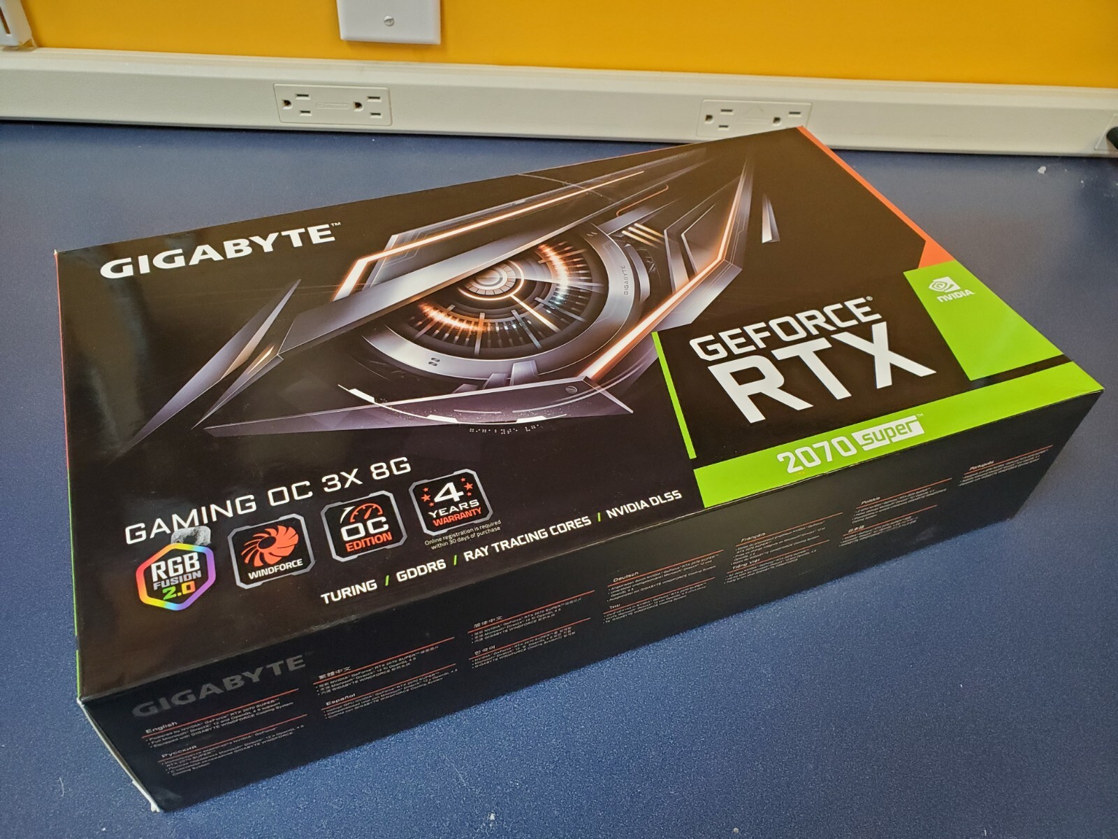 Box Only* “Gigabyte Geforce RTX 2070 Super” box with NO internal packaging | eBay Box Only* “Gigabyte Geforce RTX 2070 Super” box with NO internal packaging | eBay