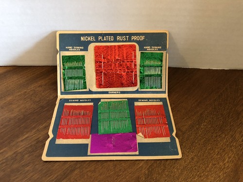 Vintage sewing: SEWING SUSAN needle kit, not complete