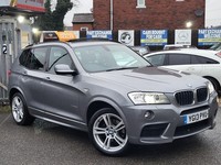 2013 BMW X3 20D 2.0 M SPORT XDRIVE AUTO PAN ROOF TOP SPEC ESTATE Diesel Automati