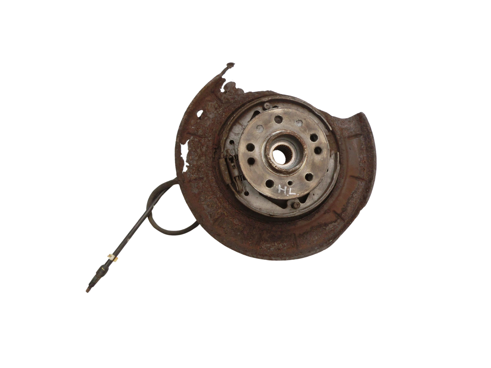 Fuso a snodo Mozzo ruota con ABS Sx posteriore per Mercedes W251 R350 07-10 - Bild 1