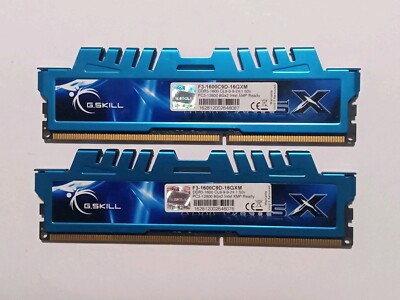G.Skill Ripjaws X 16GB (2x8GB) DDR3-1600 (F3-1600C9D-16GXM) Desktop Memory RAM