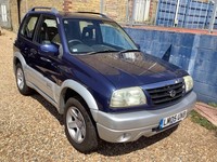 SUZUKI GRAND VITARA 1.6 SE PETROL AUTOMATIC BLUE 3 DOOR ESTATE 2005