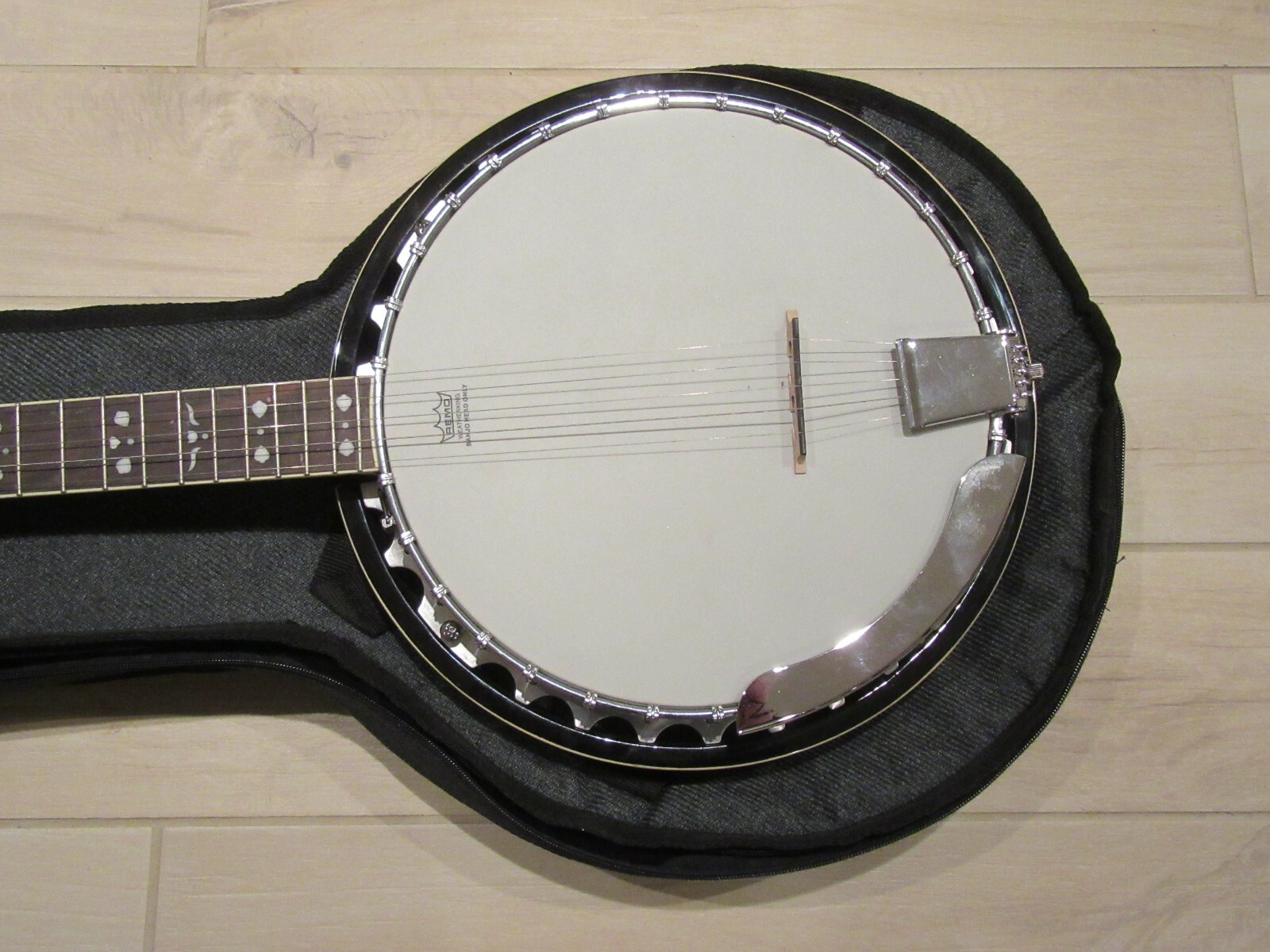 Fender 5-string banjo with the case, model CD07080045