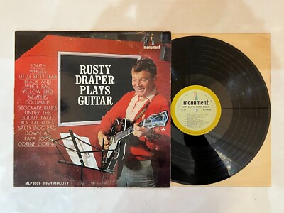 Rusty Draper   Plays Guitar LP- Monument   MLP 8026