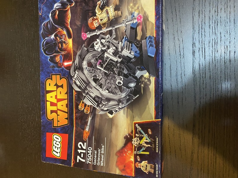 Star Wars Lego 75040 obi wan general grievous