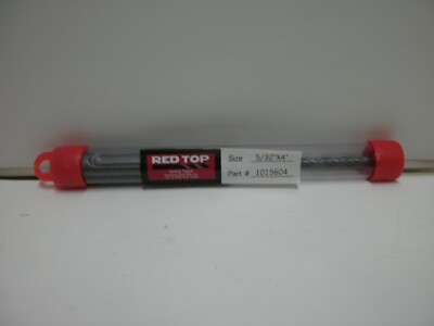 RED TOP 1015604 CARBID TIPPED HAMMER DRILL BIT FOR SDS PLUS TOOLS 5/32''X4'' NIB